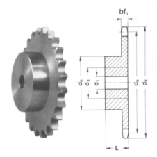 Звездочка цепи ПР-12,7-18,2 Z=18 d=49